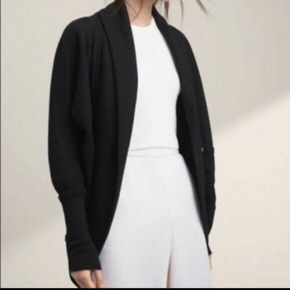 Black Wilfred Aritzia Diderot Cardigan Sweater XS - Picture 2 of 8